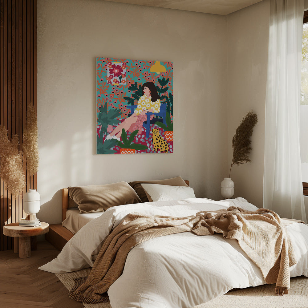 Floral daydreaming | Canvas