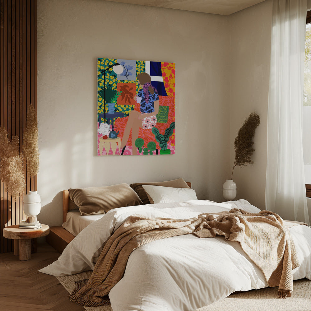 Theetijdmeisje | Canvas