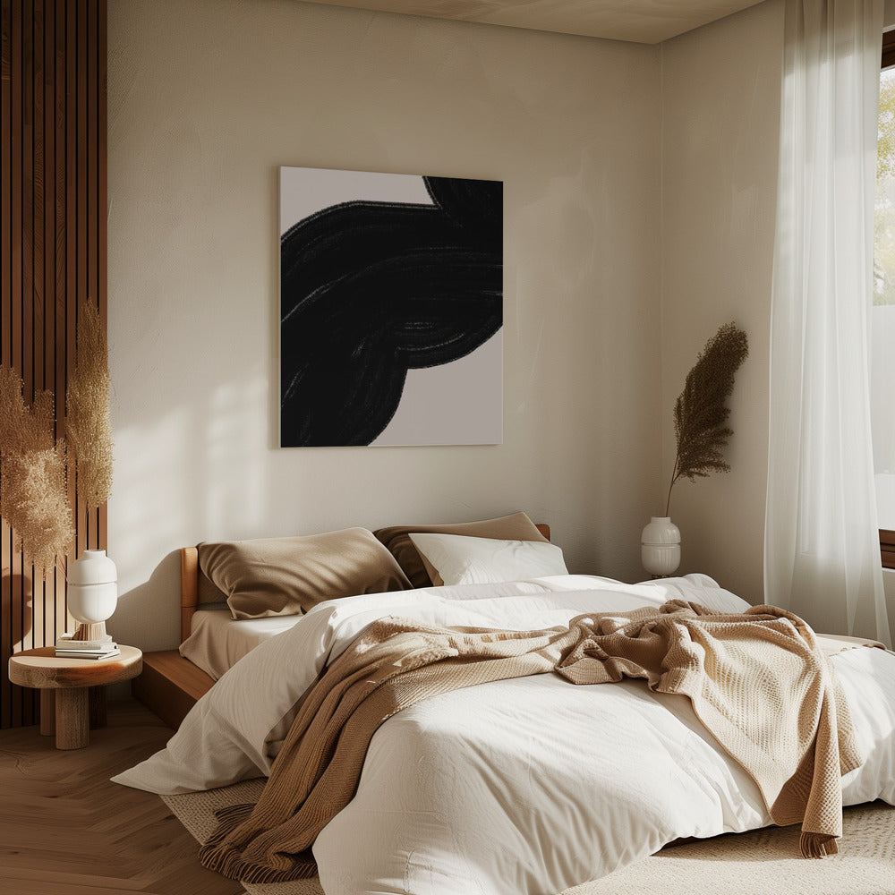 Zwarte golfstroom | Canvas