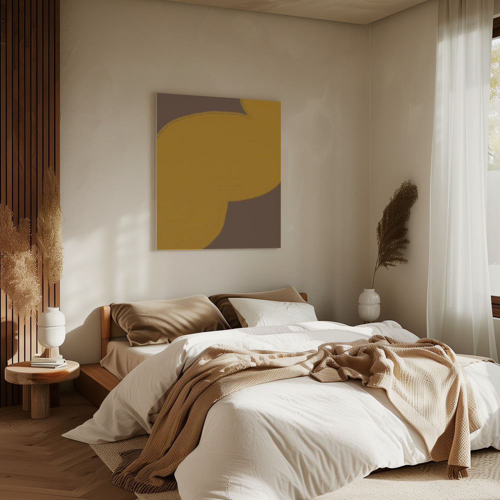 Gouden Stroom | Canvas