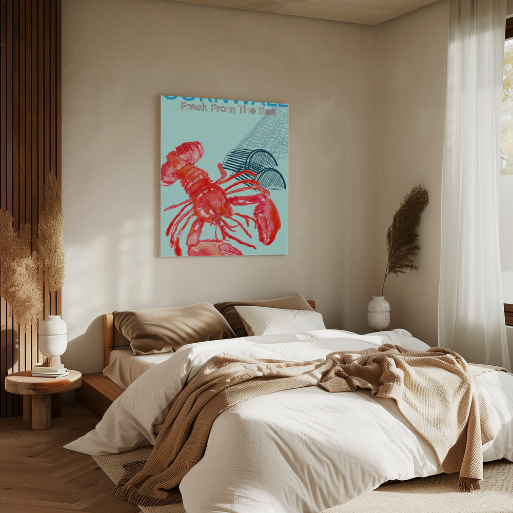 Cornwall Vers uit de zee Poster | Canvas