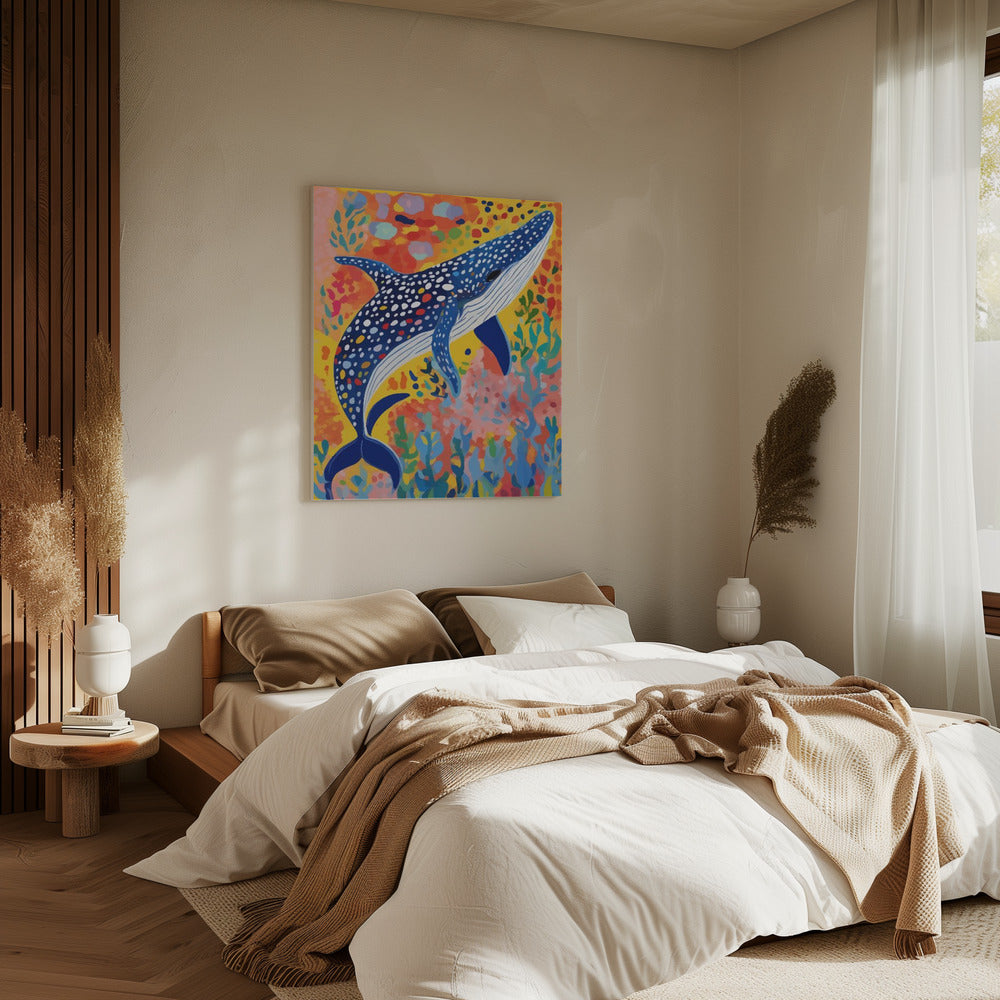 Gevlekte walvis | Canvas