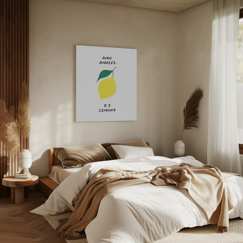 Liefde Amalfi | Canvas