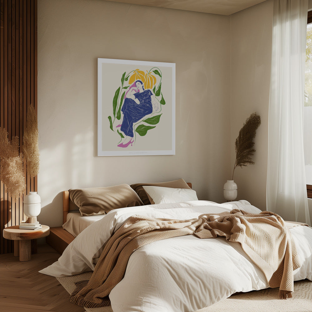 Jlr Stil in de tuin | Canvas