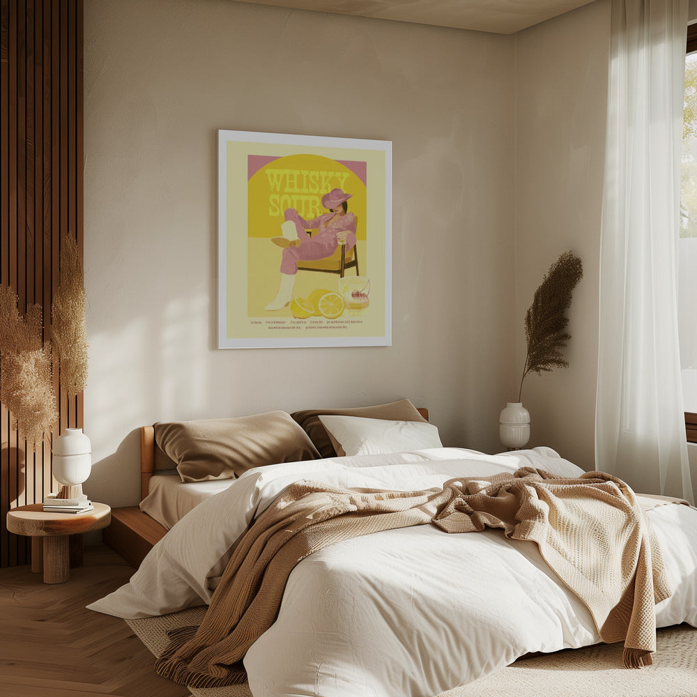 Jlr Whiskysour Roze Kopie | Canvas