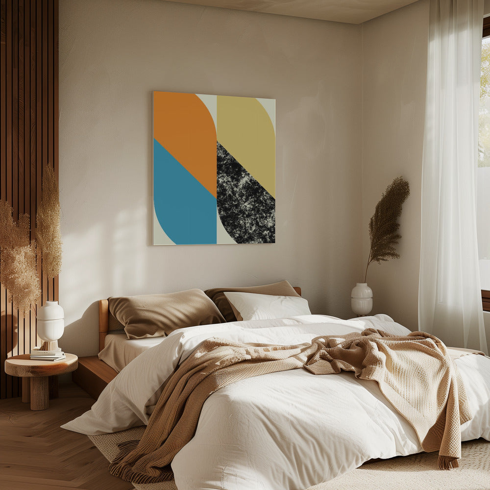 Gedurfde geometrische vormen | Canvas