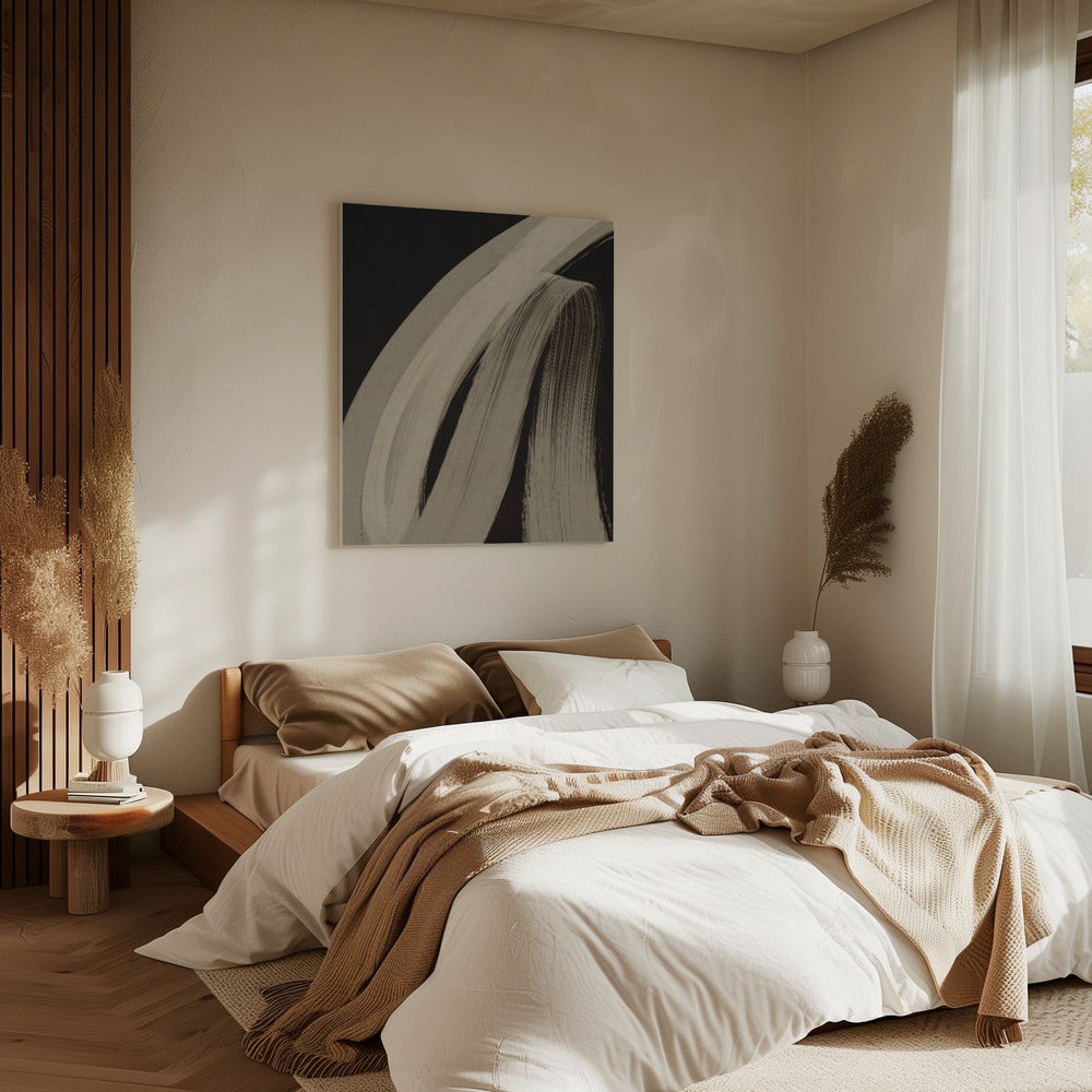 Penseelstreekdans | Canvas