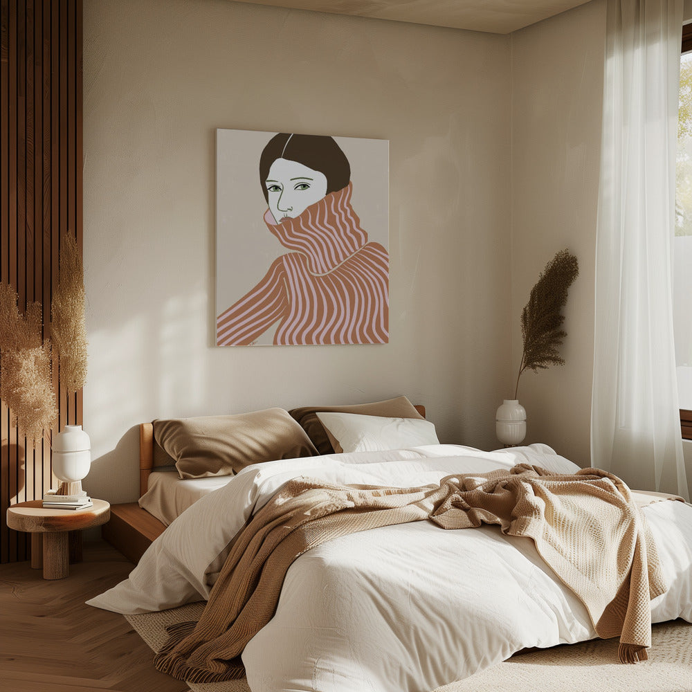 Warm blijven | Canvas