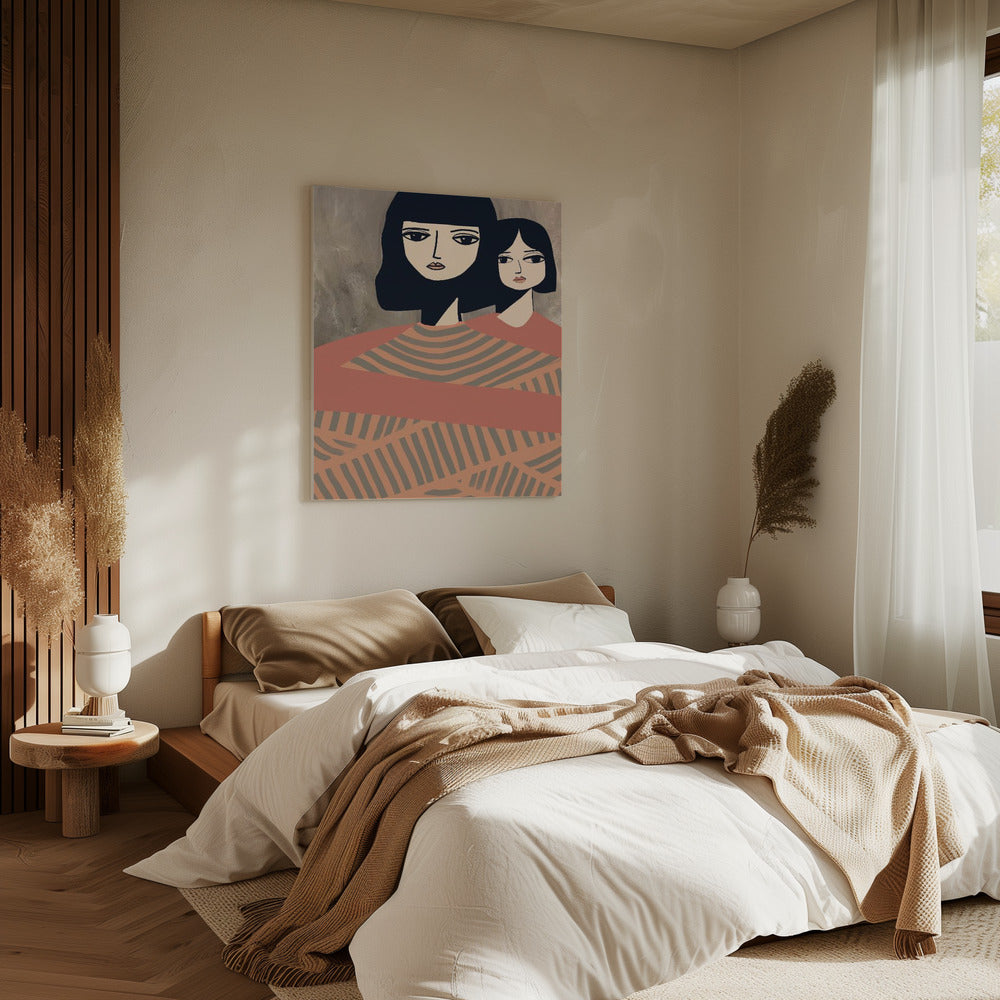 Liefde vriendschap | Canvas