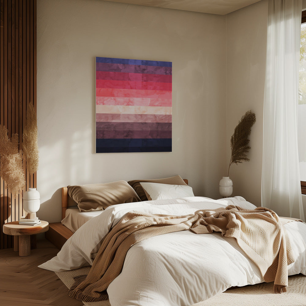 Expressionistisch landschap 4 | Canvas