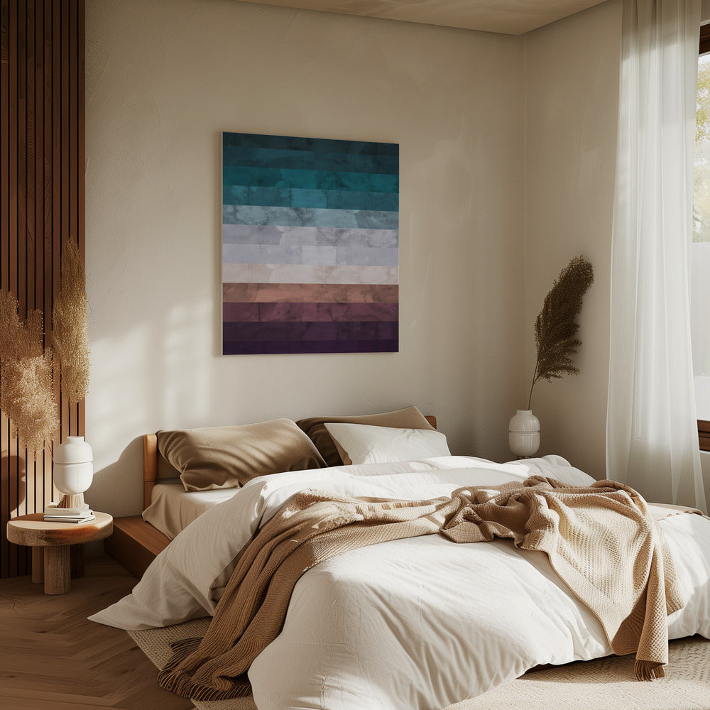 Expressionistisch landschap 1 | Canvas