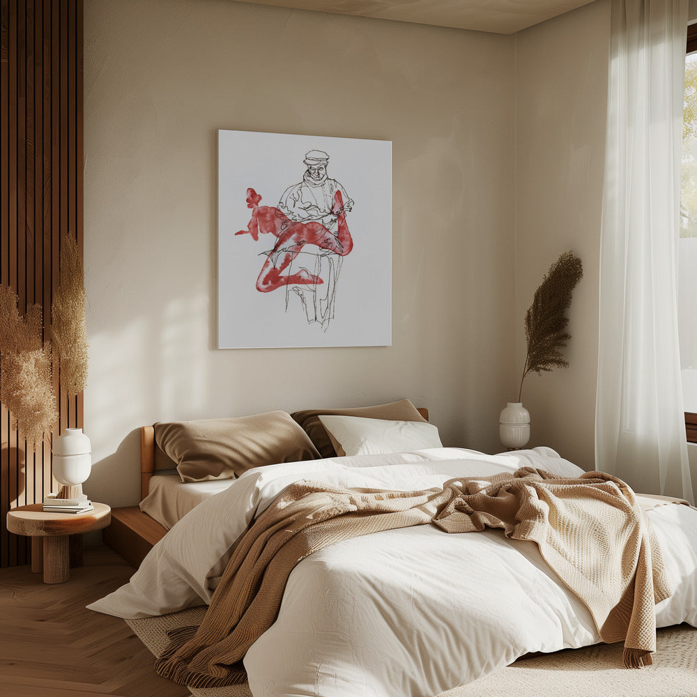 Fishers Vrouw | Canvas