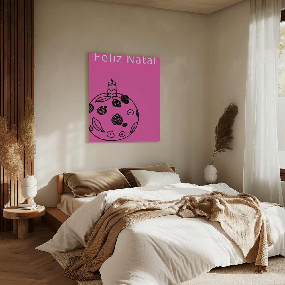 Strikken en kerstballen: Feliz Natal Kerstmis | Canvas