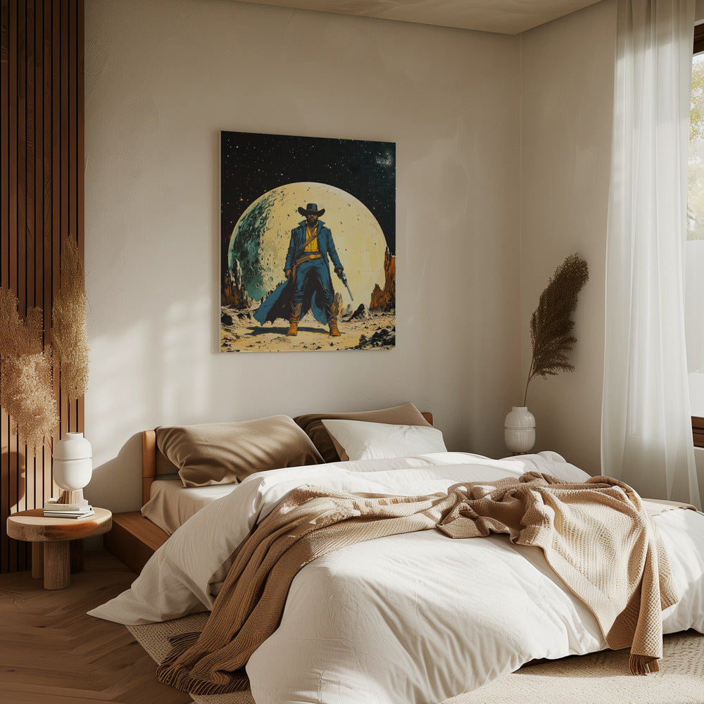 Kosmische Sheriff | Canvas