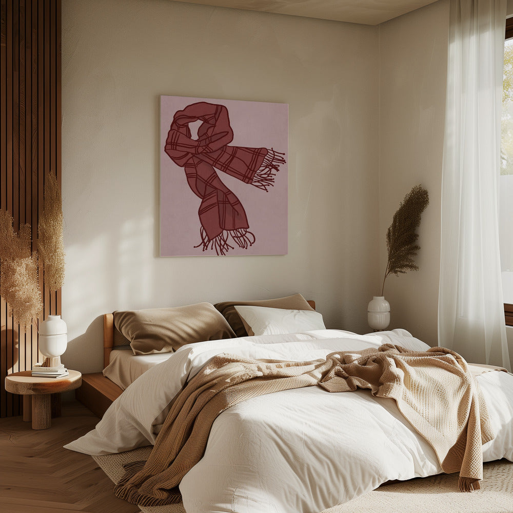 Crimson Warmth | Canvas