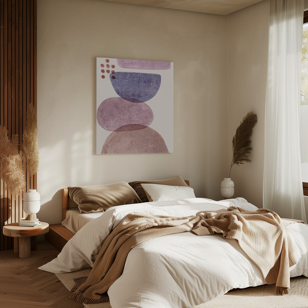 Gelaagde harmonie | Canvas