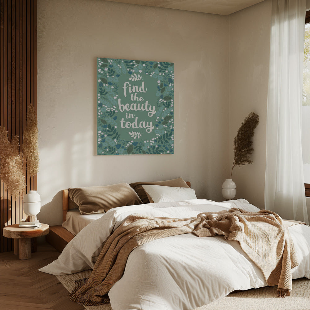 Vind de schoonheid van vandaag | Canvas