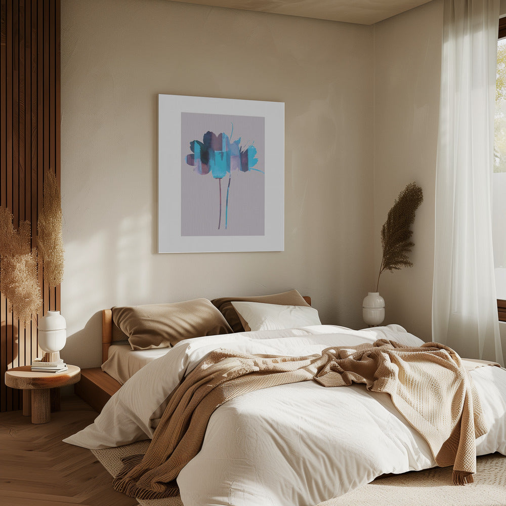 Heldere bloemenprint nr. 2 | Canvas