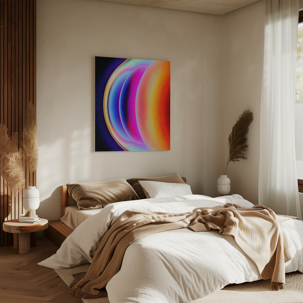 Paradijs Gradiënt Halo | Canvas