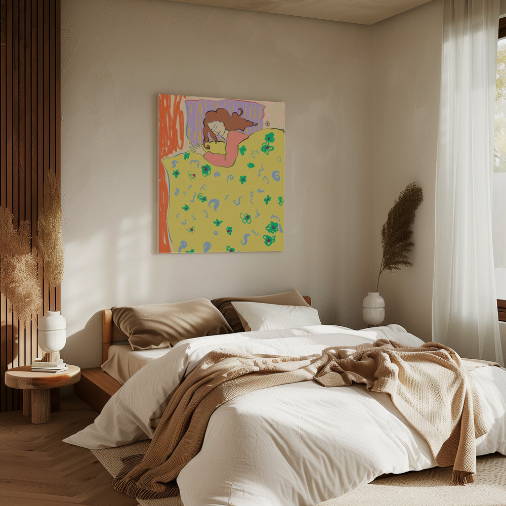 Uitslapen | Canvas