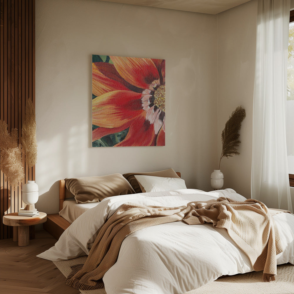 Gazania 1 Door Viccy Wanliss | Canvas