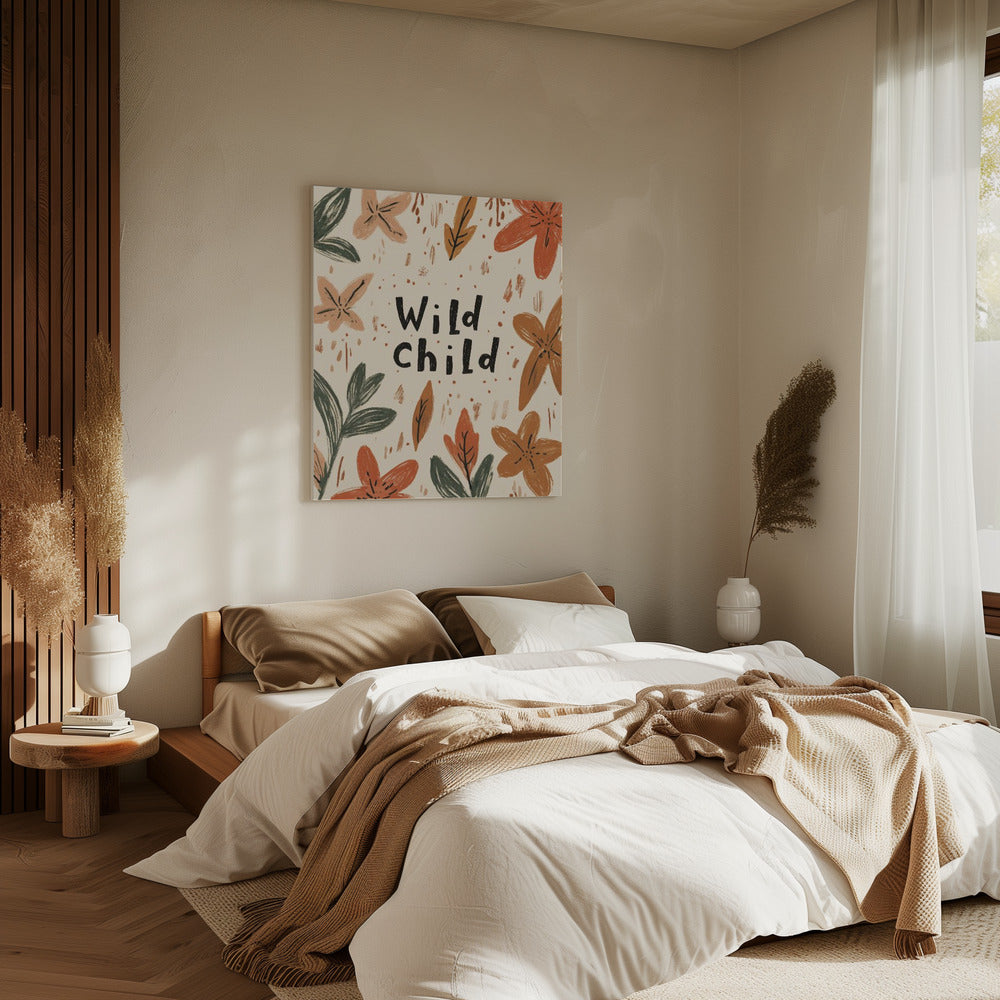 De grilligheid van de natuur | Canvas