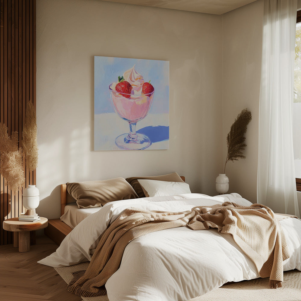 Aardbeienmilkshake | Canvas
