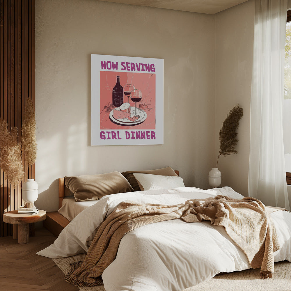Meisjesdiner nr. 1 | Canvas