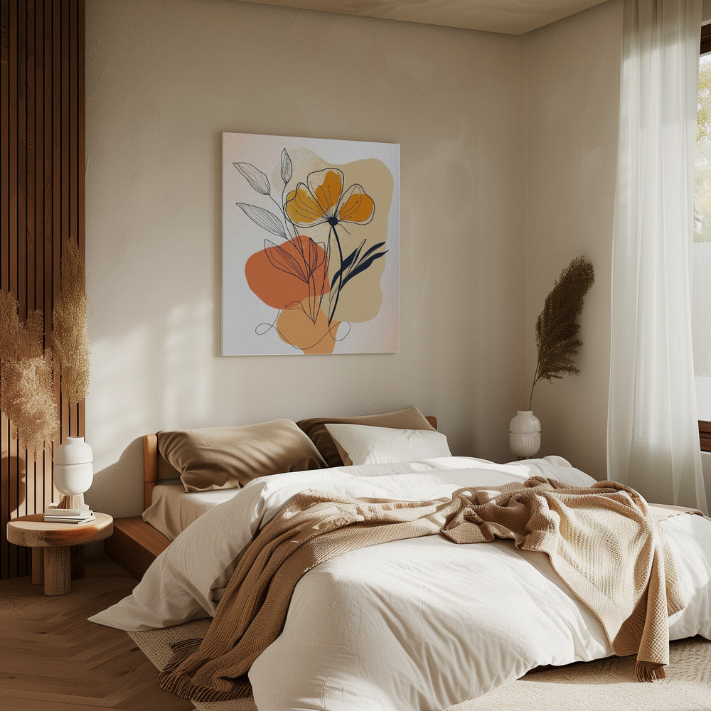 Ember Blooms 3 | Canvas