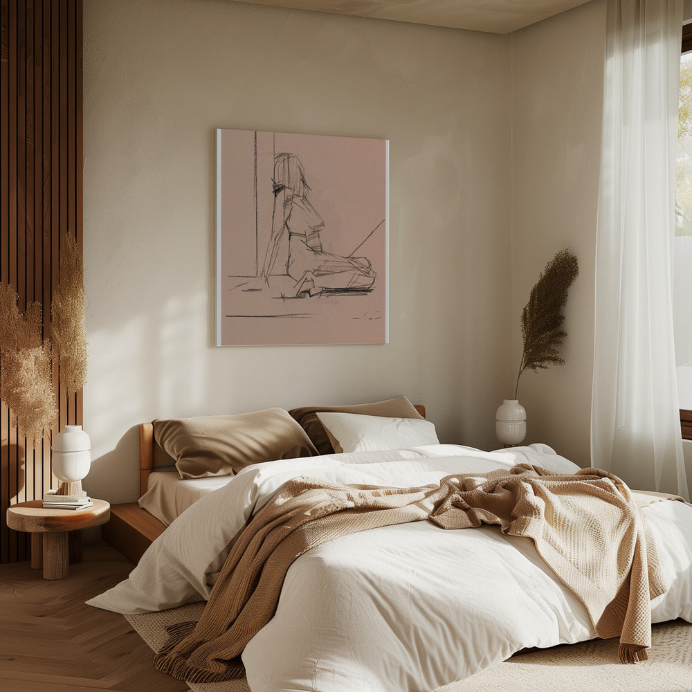 Etude Vrouwelijke No.4 | Canvas