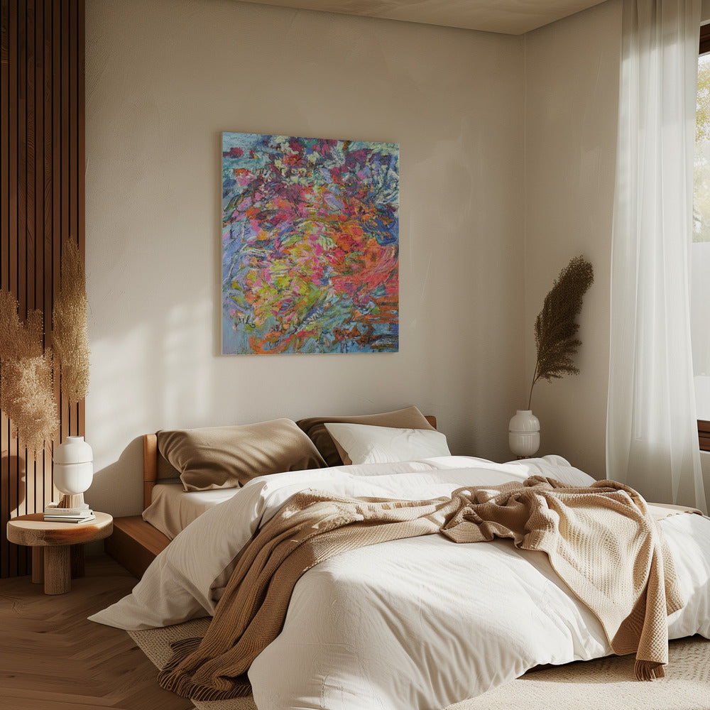 Vlam van de storm | Canvas