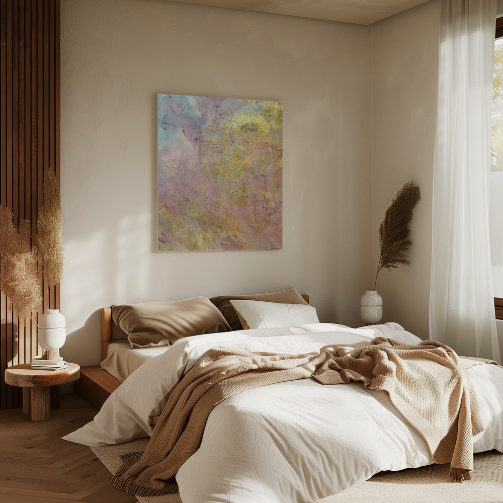 Pastelroze Dromen | Canvas