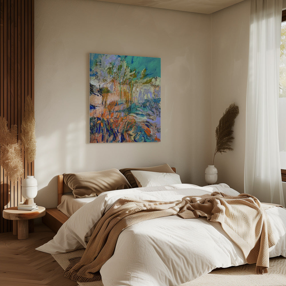 Dreamscape Penseelstreken | Canvas