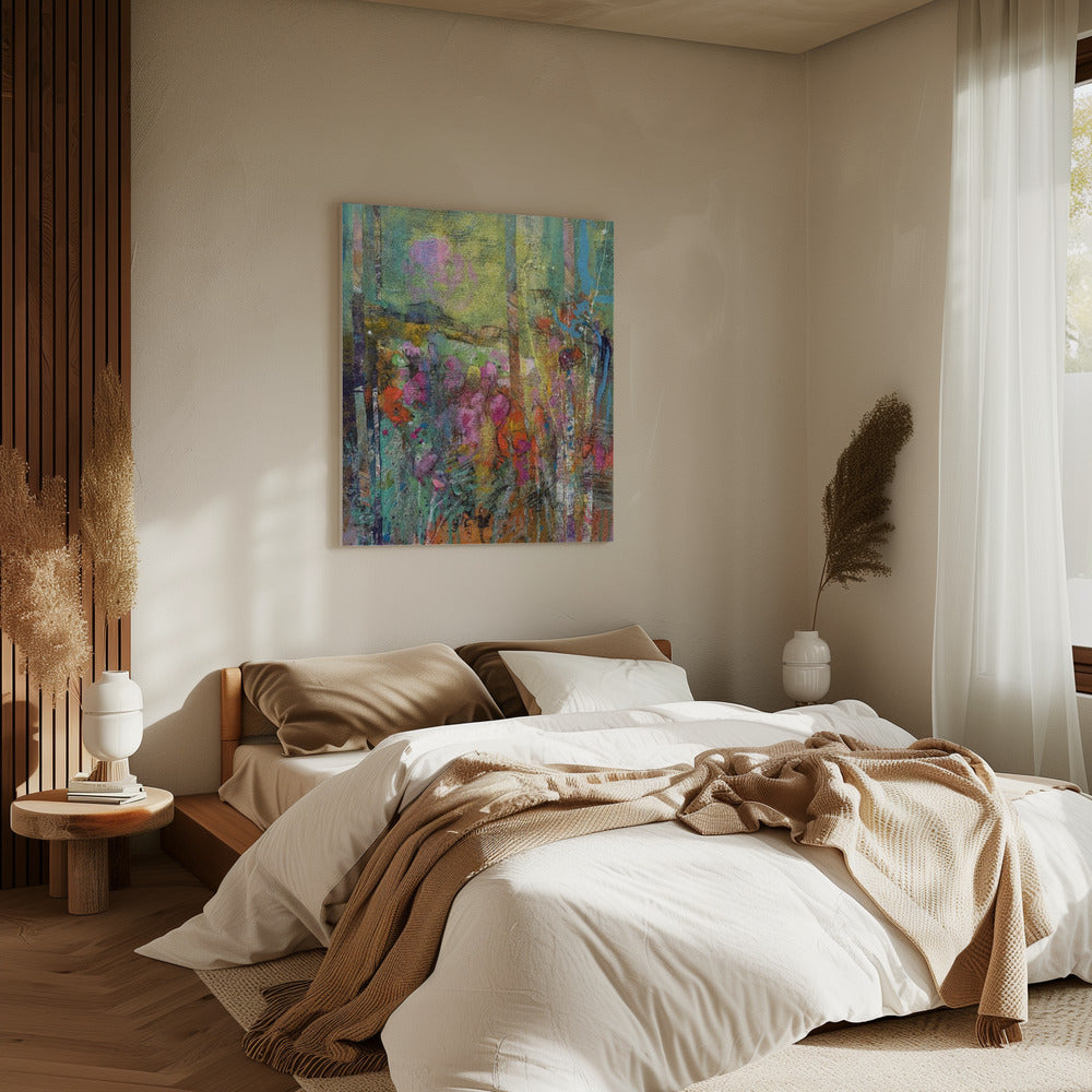 De tuin van eeuwige genade | Canvas