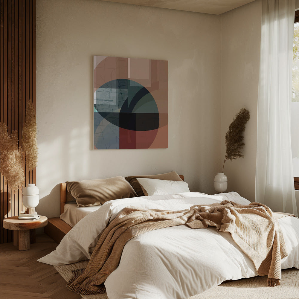 Wandtapijt van tonen 1 | Canvas