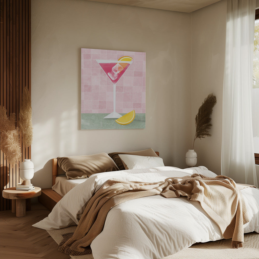 Roze cocktail | Canvas