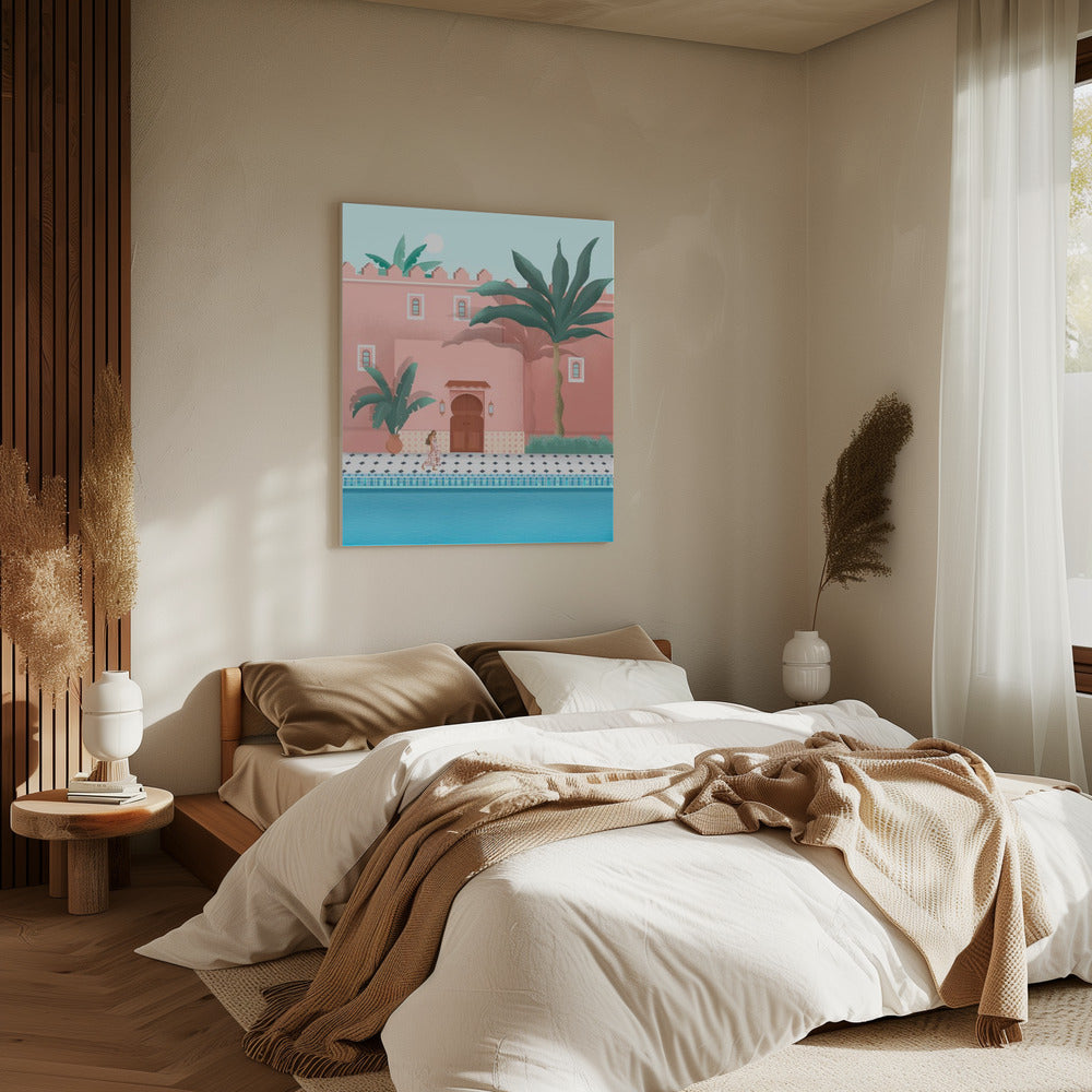 Marokko Deuren | Canvas