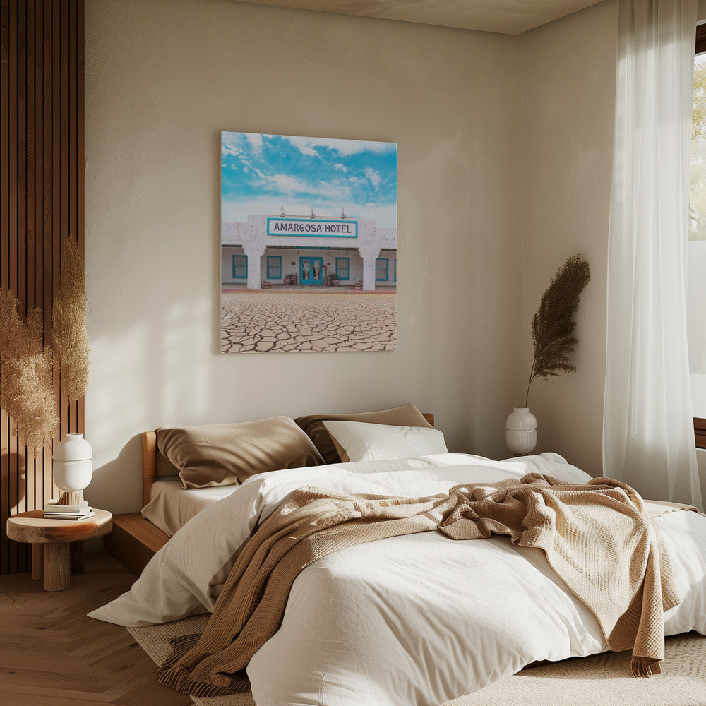 Historisch Amargosa Hotel en Opera House in Death Valley Junction, Californië | Canvas
