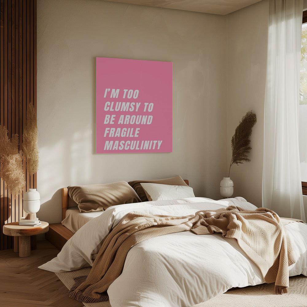 Clumsy Meets Fragility | Canvas