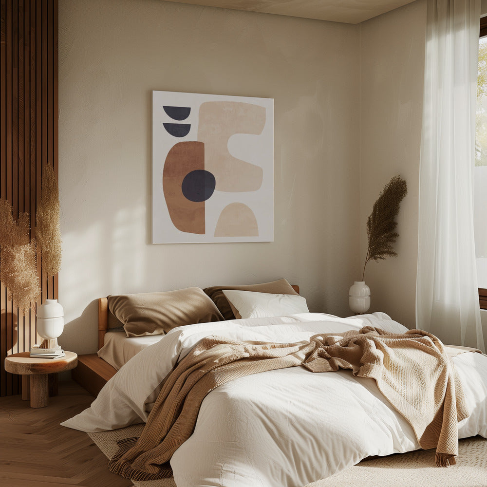 Abstracte harmonie | Canvas