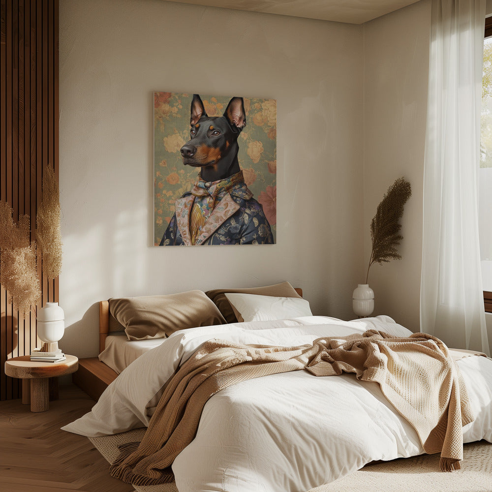De Voorname Doberman | Canvas