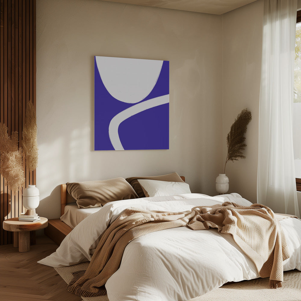 Gebogen elegantie | Canvas