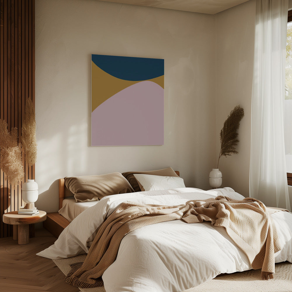 Abstracte harmonie | Canvas