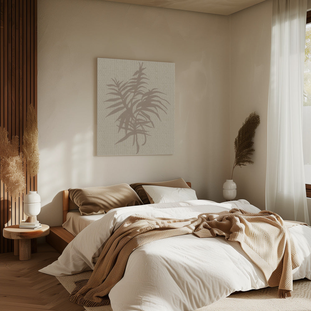 Plant Neutraal | Canvas