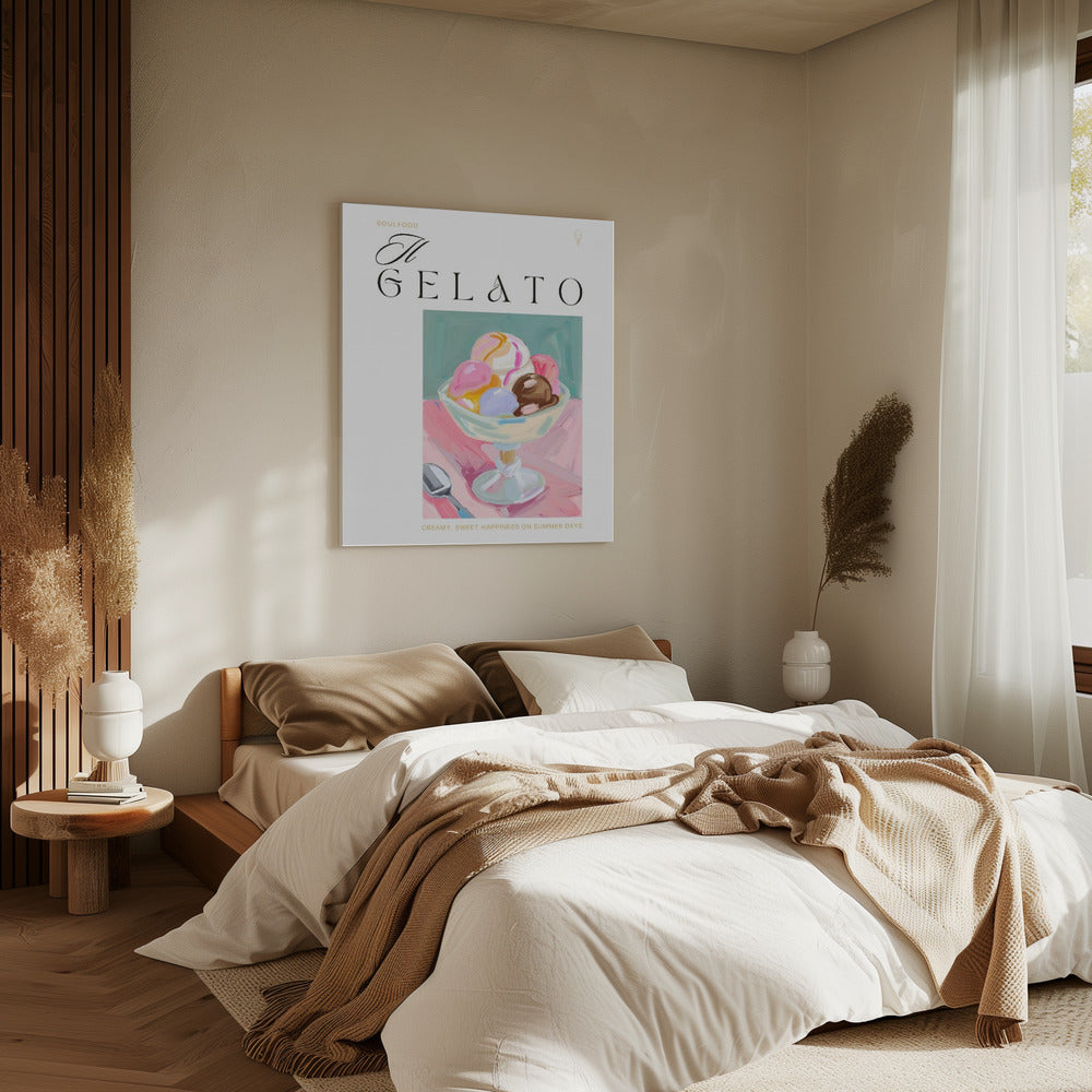 Gelato-ijsje | Canvas