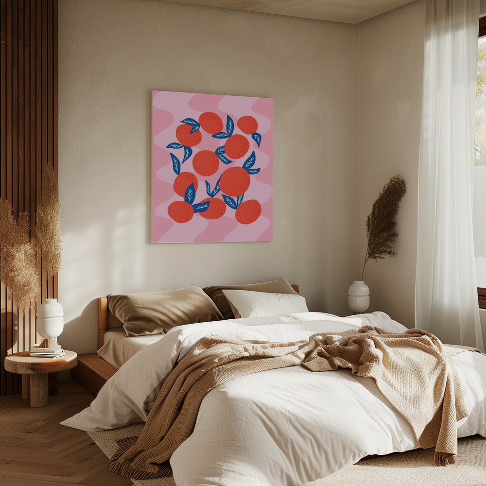 Levendige mandarijnen | Canvas