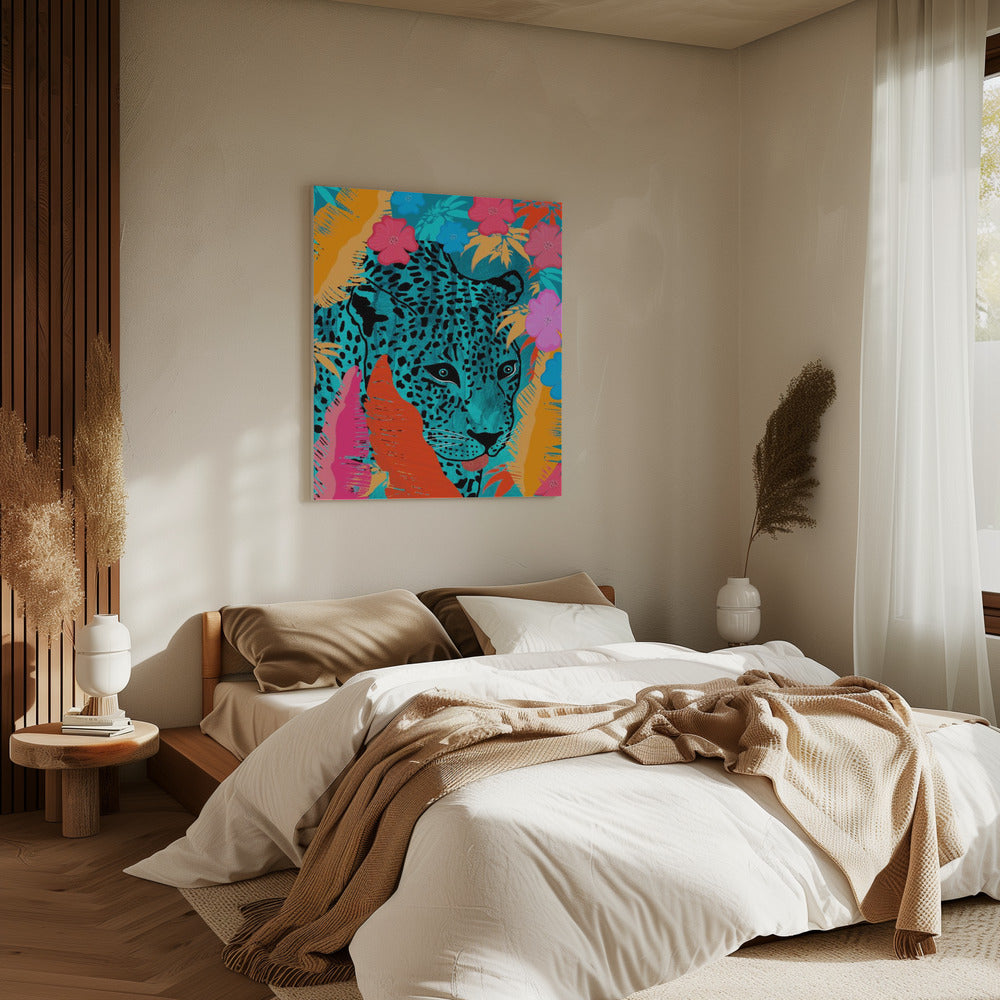 Kleurrijke jungle | Canvas