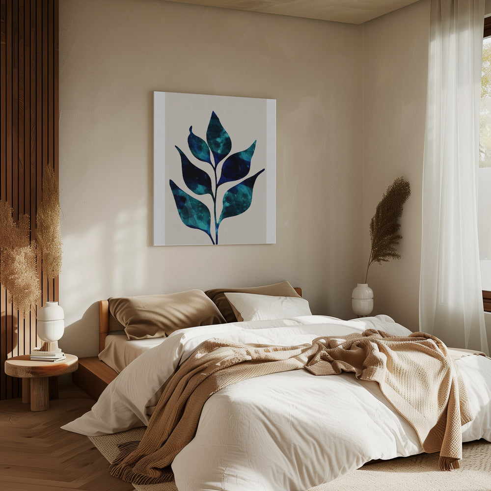 Teal Sprout-studie | Canvas