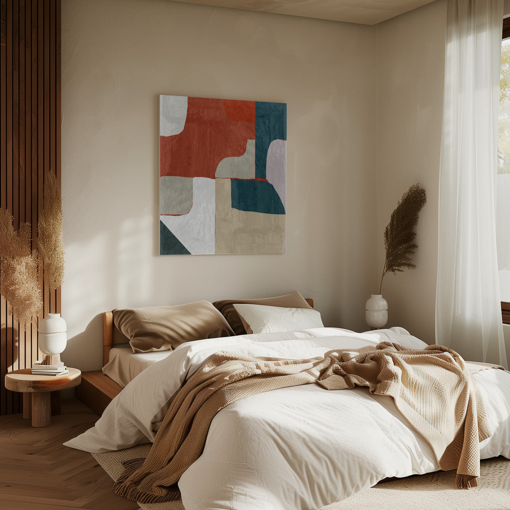 Aarde en getijdenverbinding | Canvas