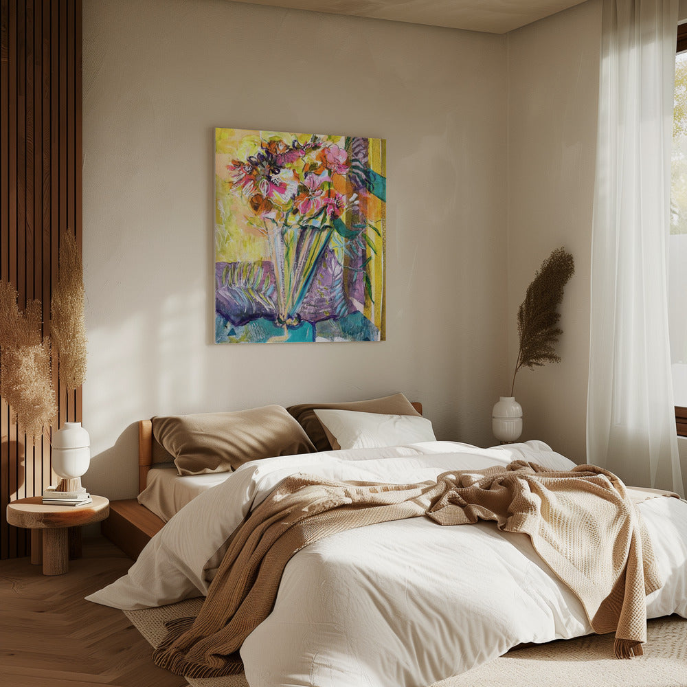 Levendige Bloei Dans | Canvas